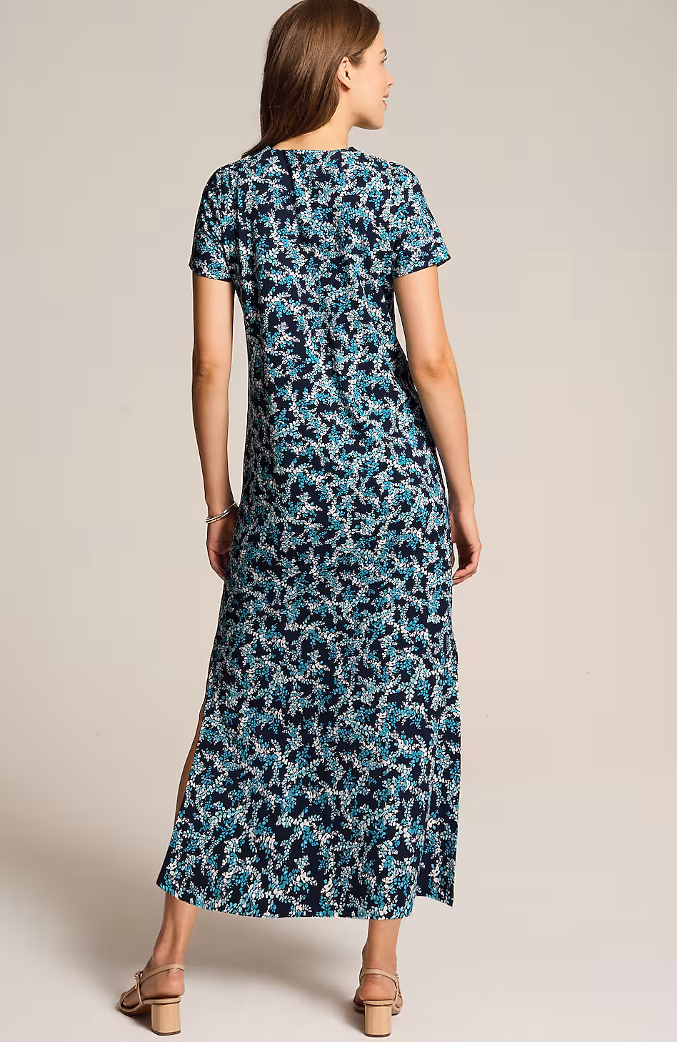 Wearever Short-Sleeve Maxi Dress