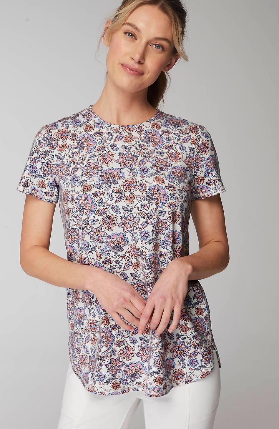 Fit Progress Shirttail Tee