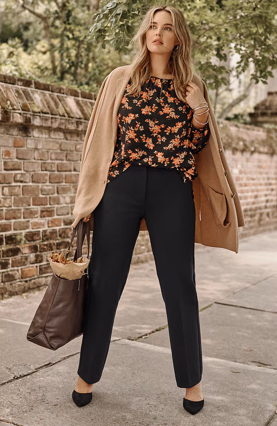 Angled-Pockets Straight-Leg Pants