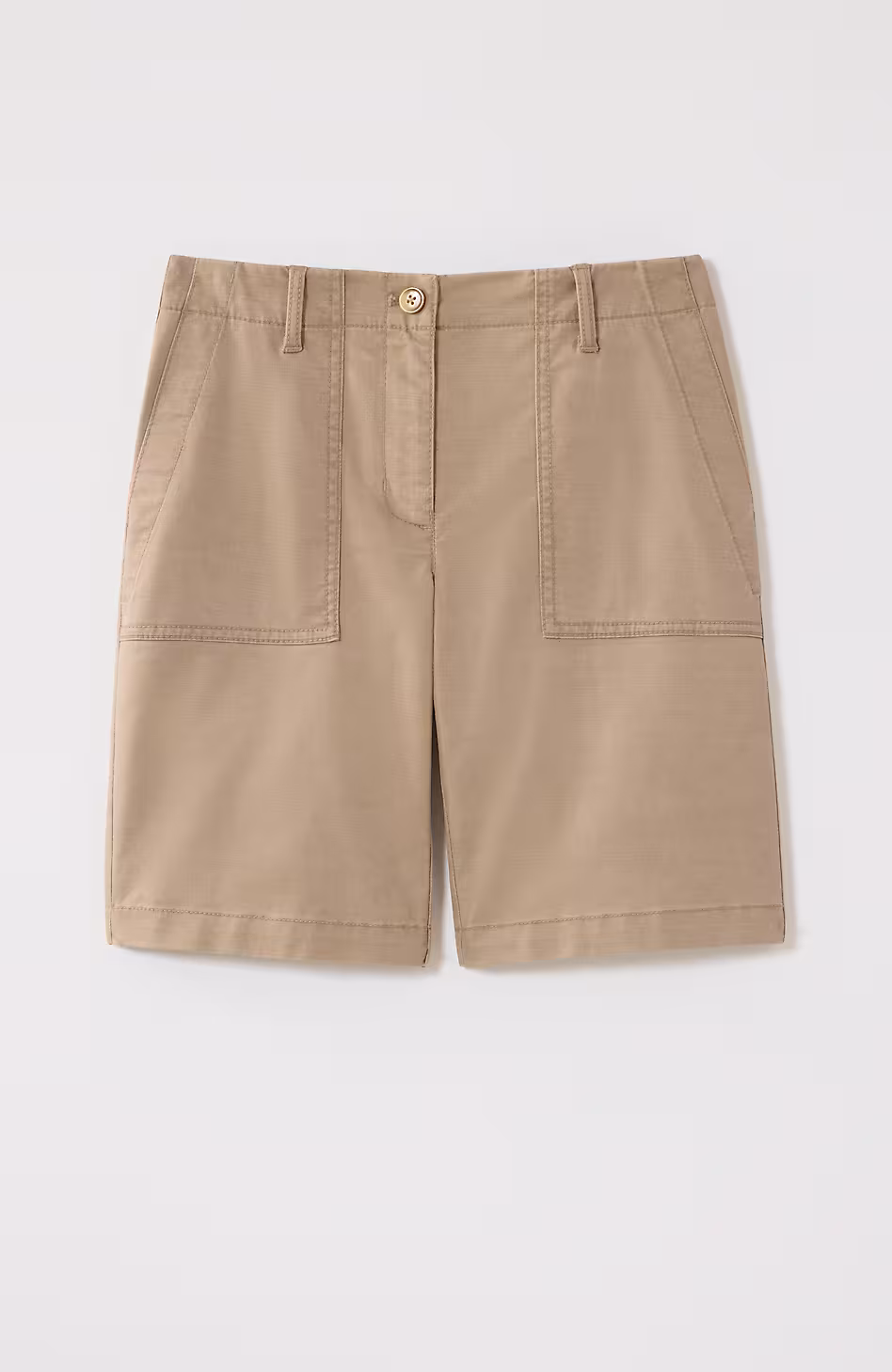 Chino Patch-Pocket Shorts