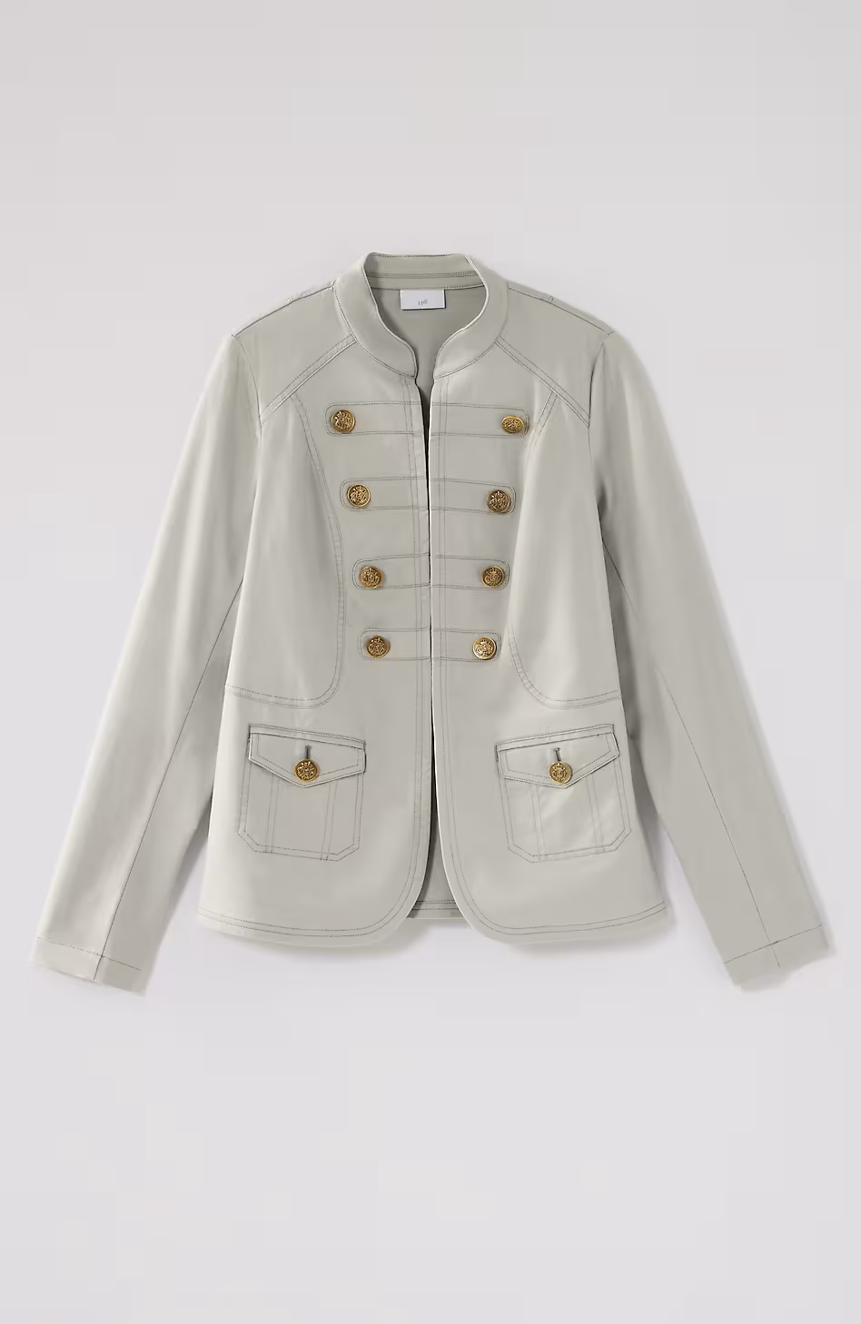 Slub Chino Military Jacket