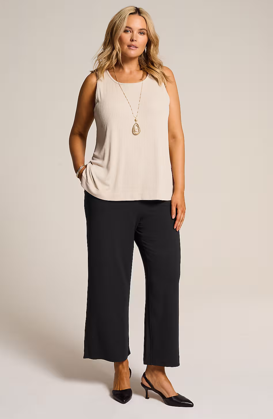 Wearever Wide-Leg Knit Crops