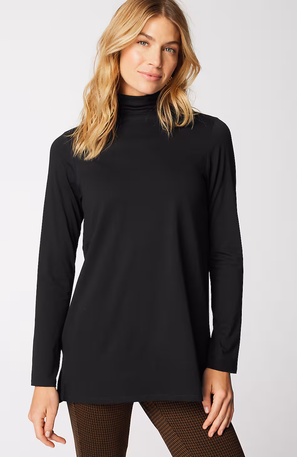Luxe Supima® Turtleneck Tunic