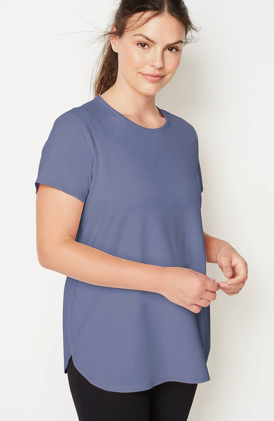 Fit Progress Shirttail Tee