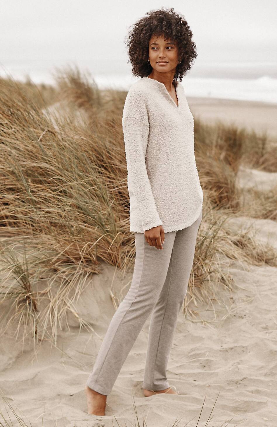 Pure Jill Affinity Slim-Leg Pants