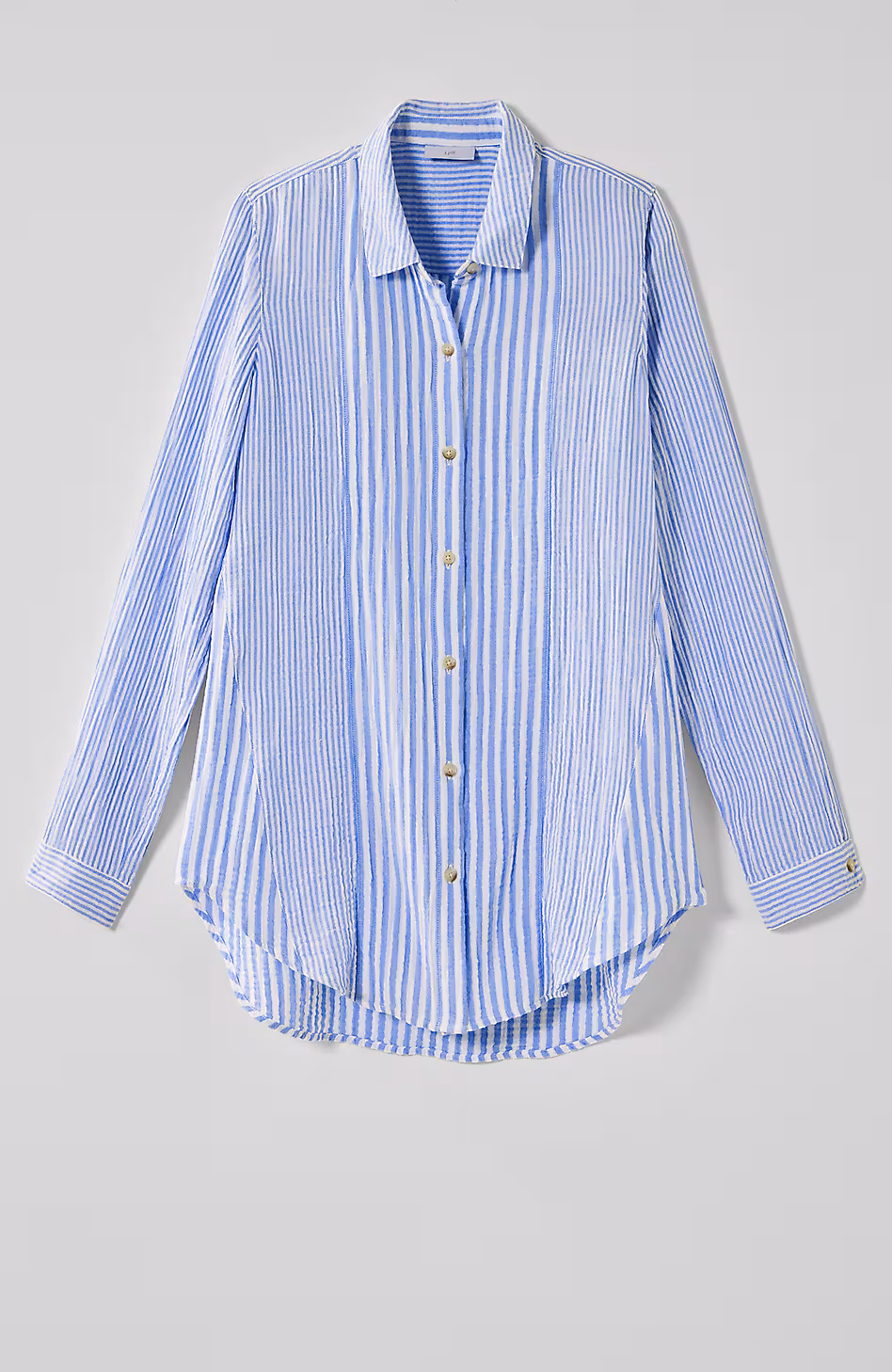 Cotton-Gauze A-Line Tunic