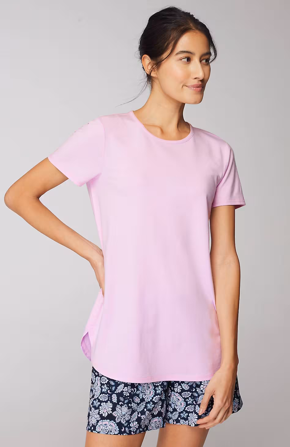 Fit Progress Shirttail Tee