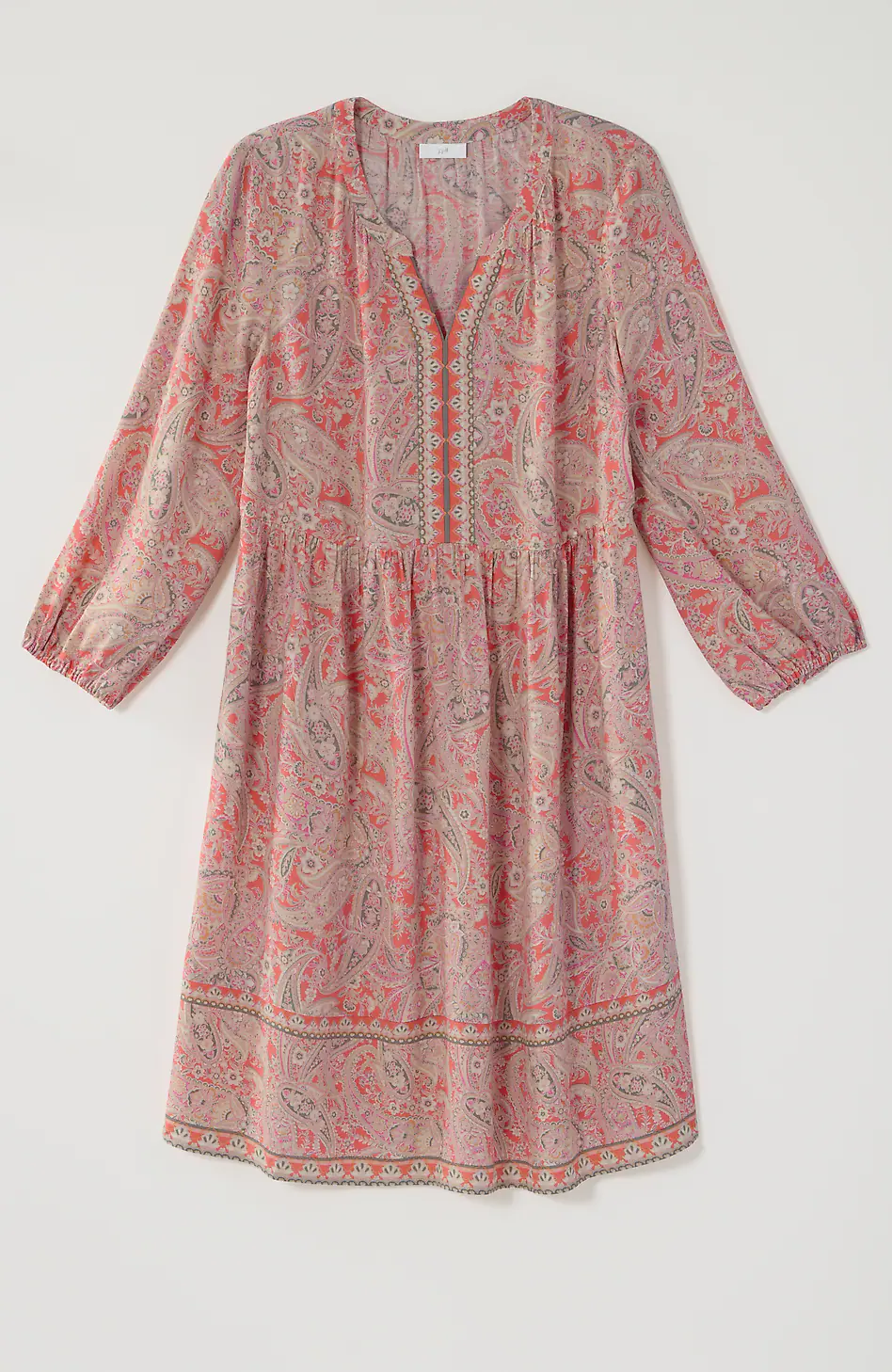 A-Line Peasant Dress
