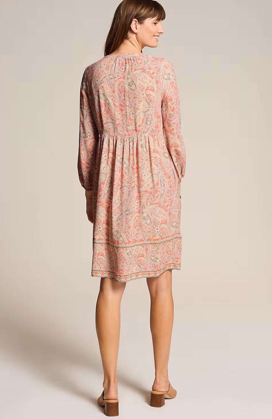 A-Line Peasant Dress