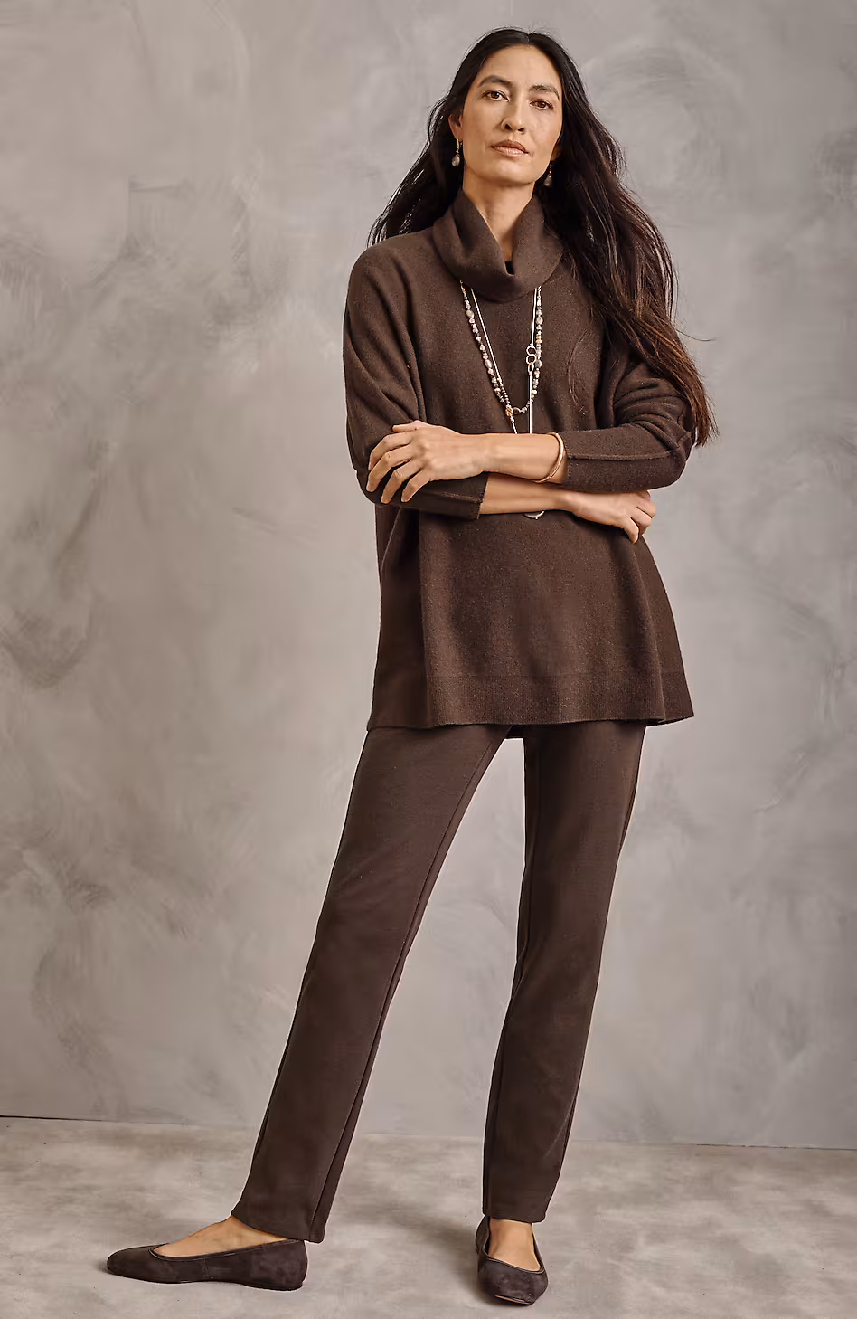 Pure Jill Organically Grown Cotton Pull-On Pants