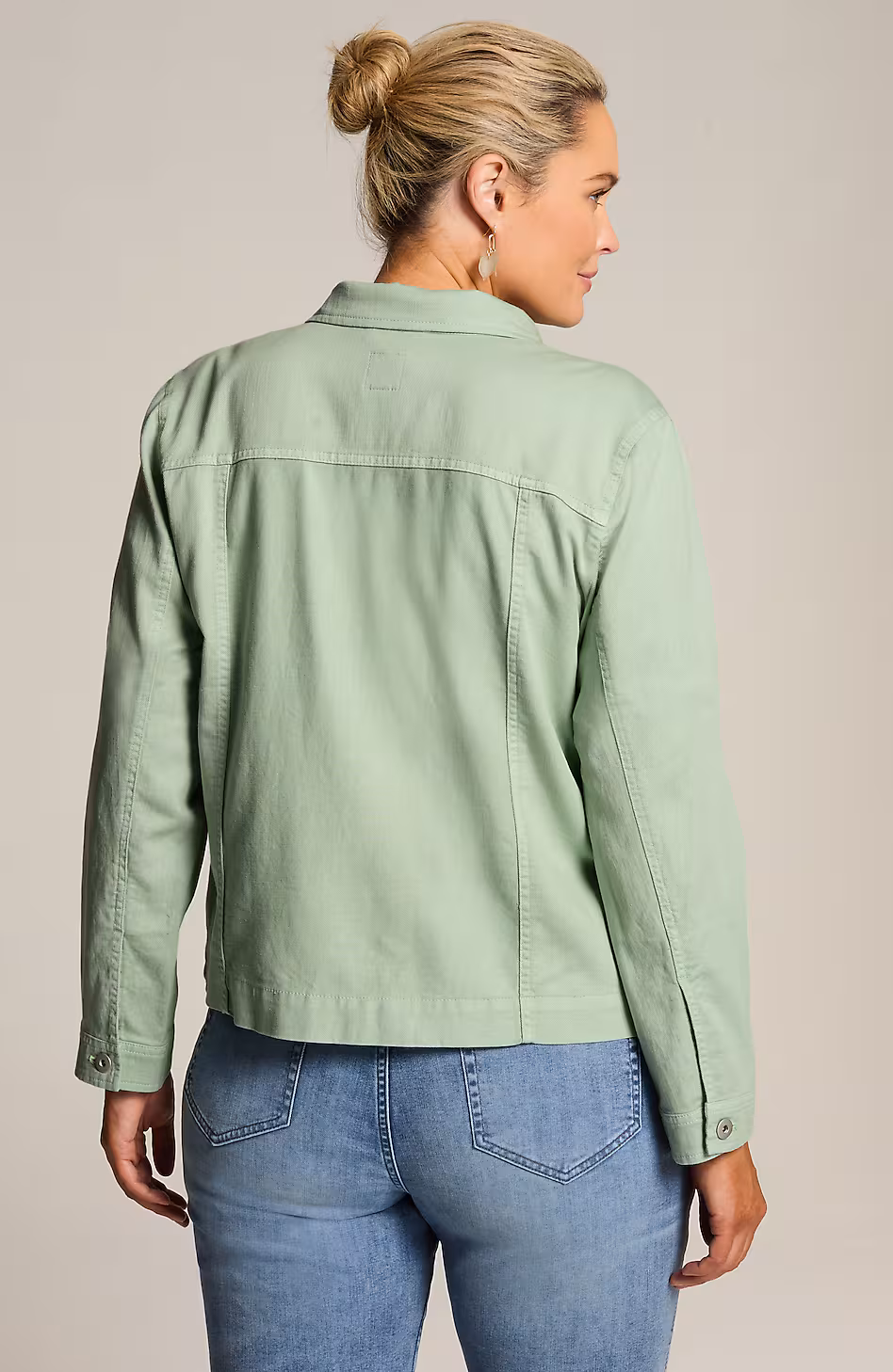 Cotton & Linen Denim Jacket