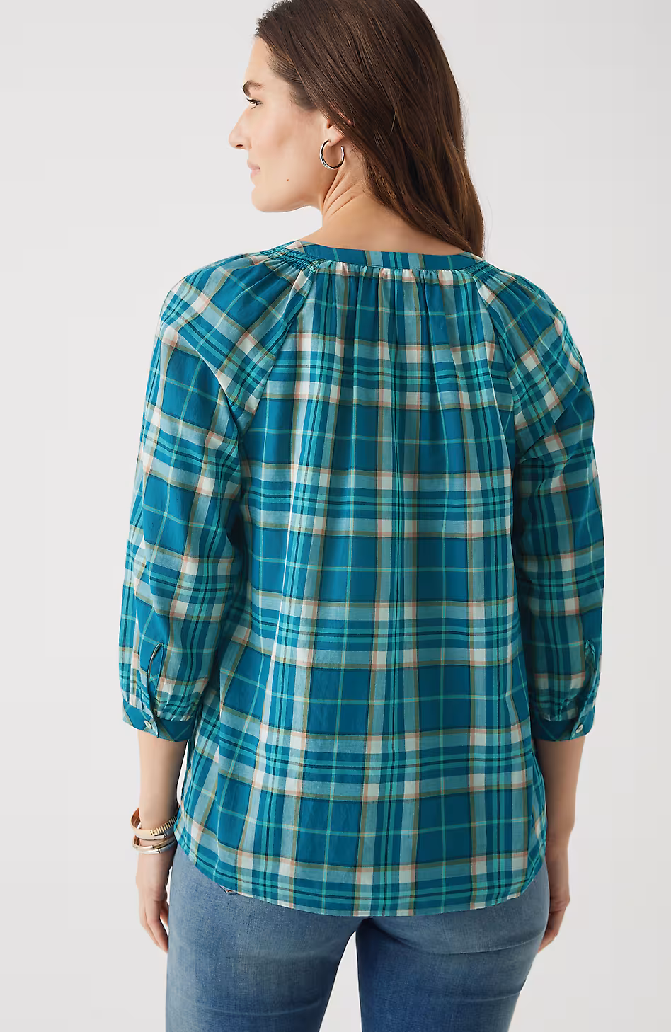 Cotton Voile Pullover Top