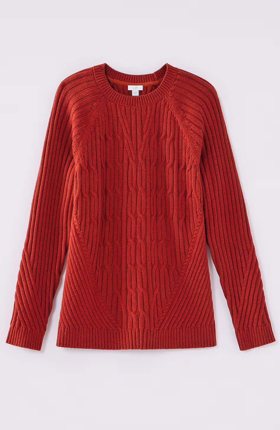 Placed-Cable Sweater