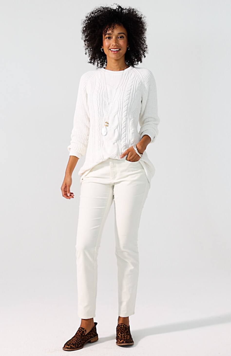 Chenille Cabled Tunic