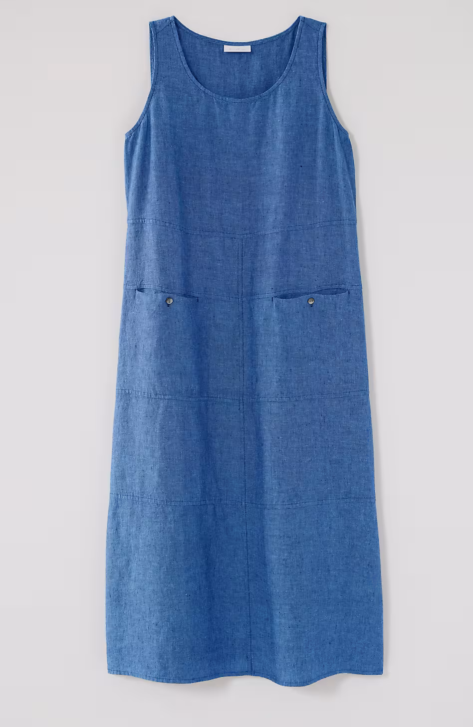 Pure Jill Seamed Linen Dress