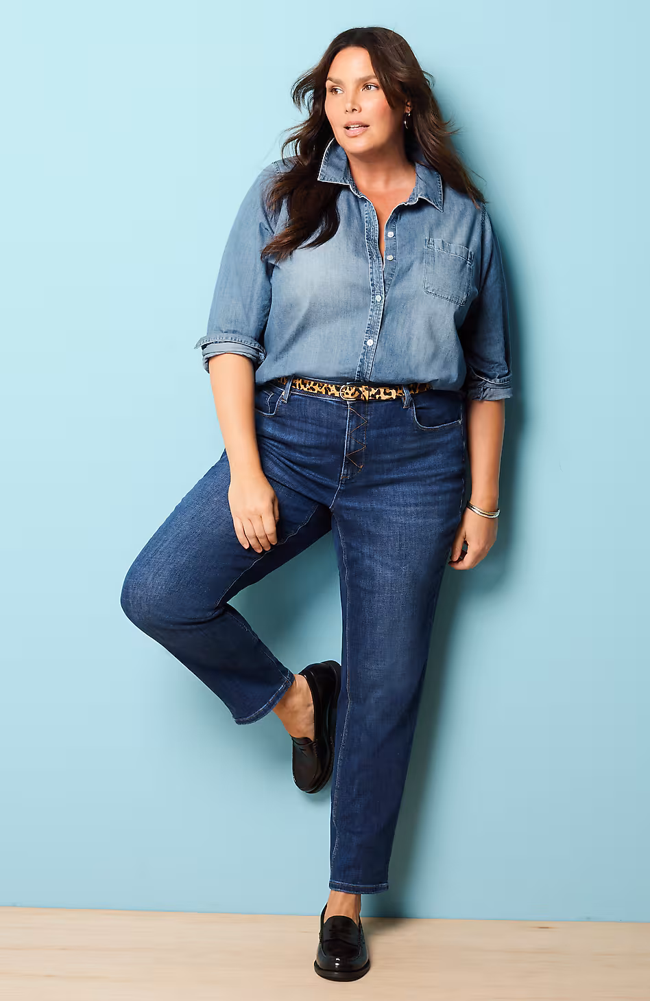 One-Pocket Button-Front Shirt