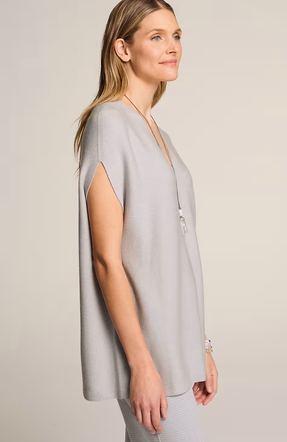 Wearever Seamless-Knit Sweater Cape