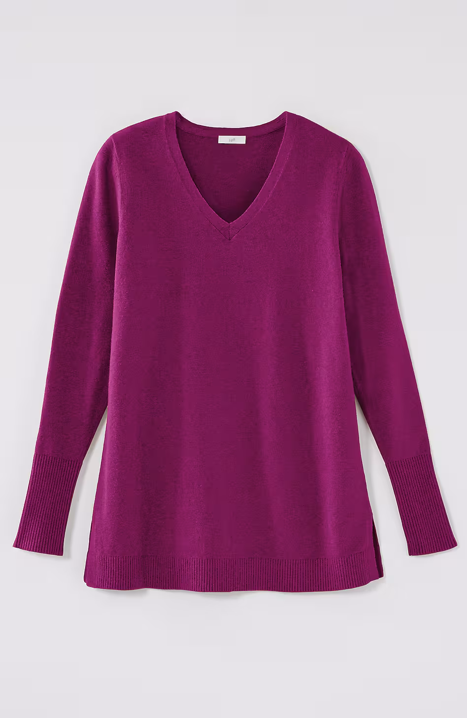 V-Neck Sweater Tunic