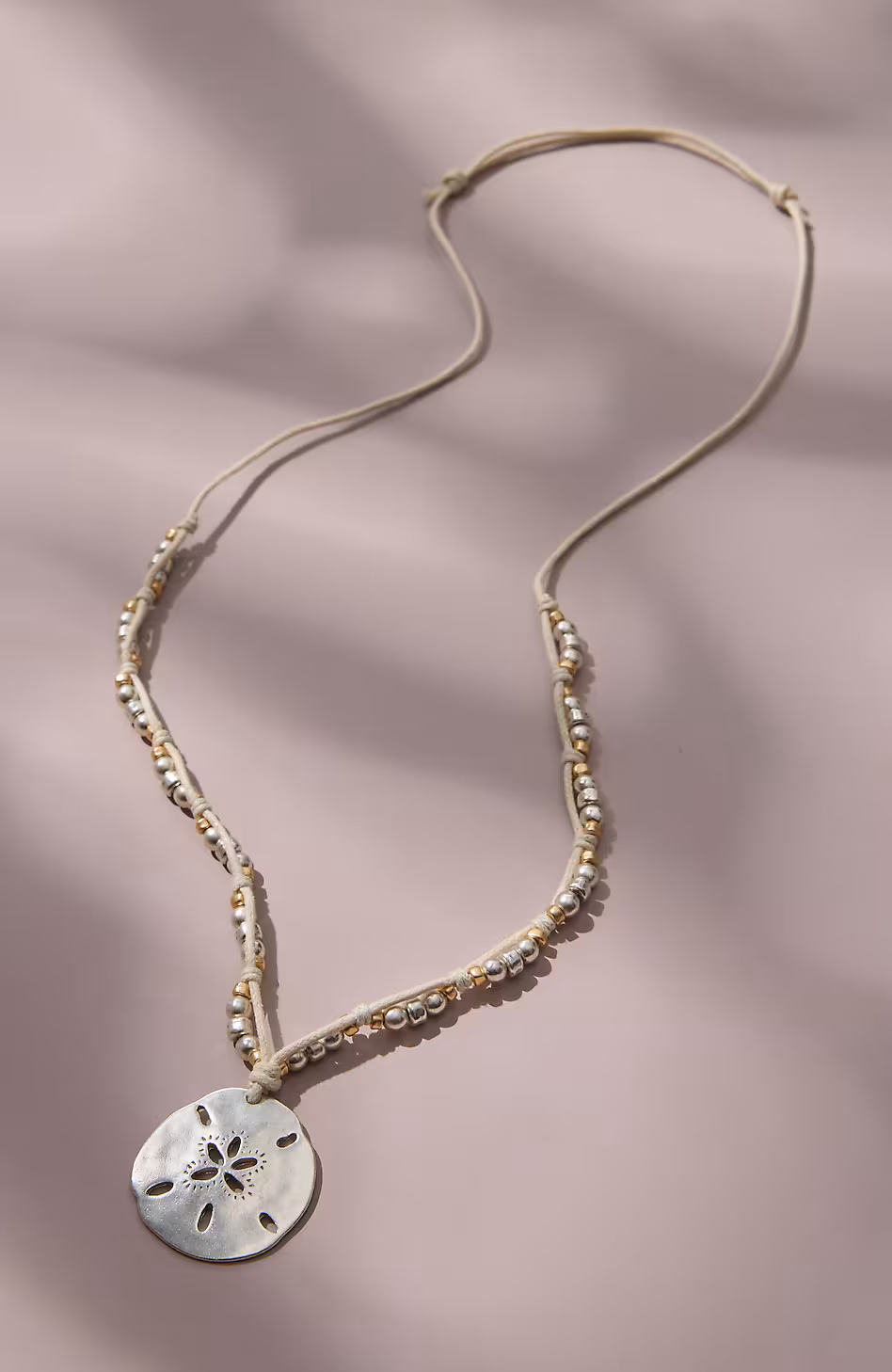 Sand Dollar Pendant Necklace