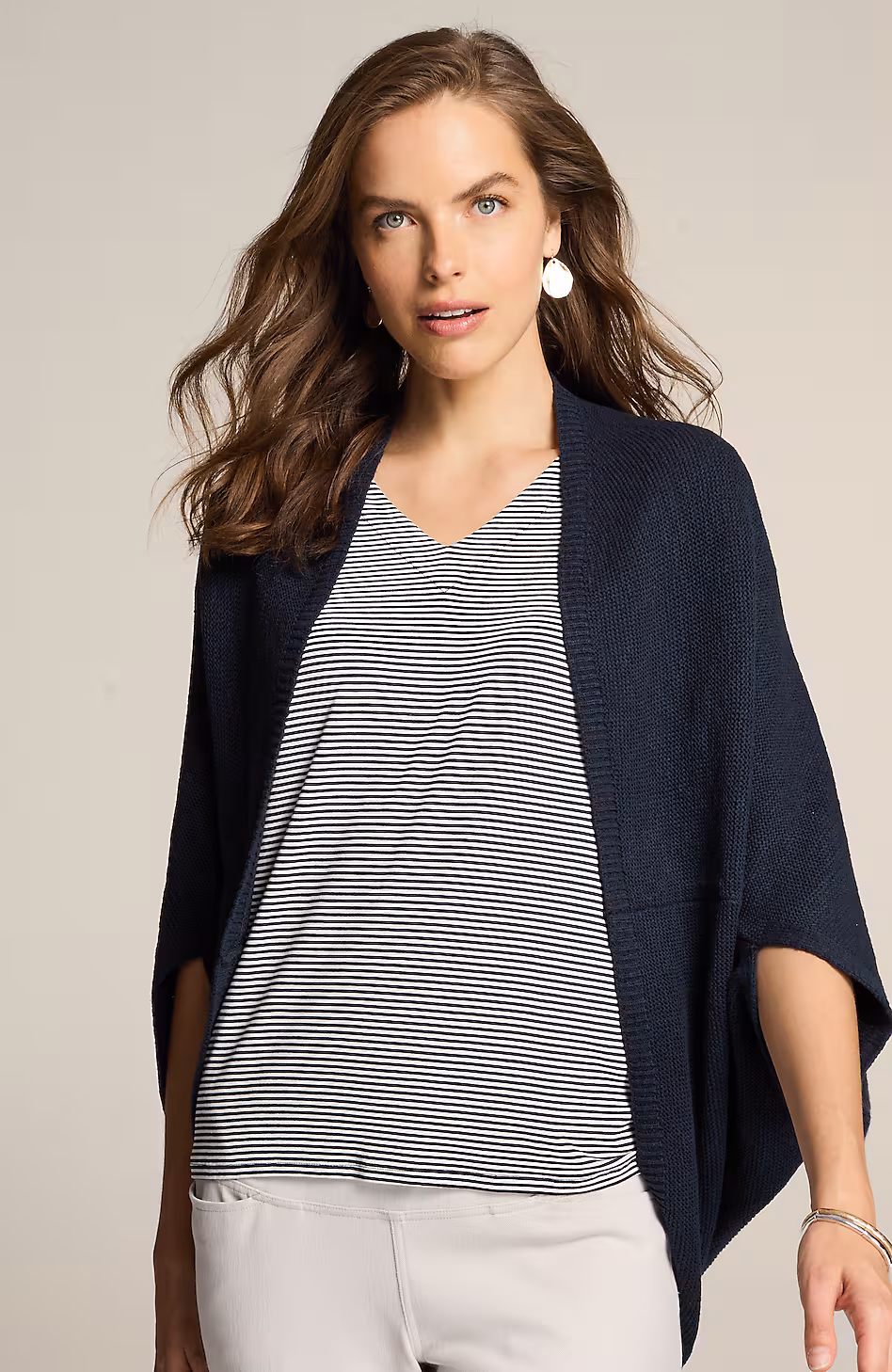 Soft Open-Knit Shrug