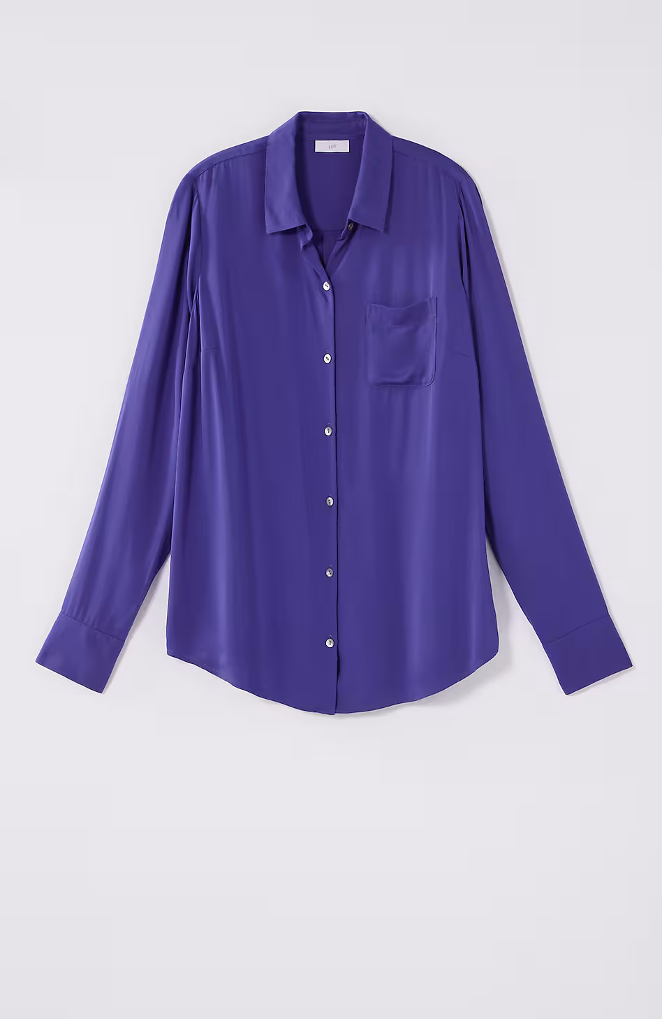 Satin A-Line Shirt