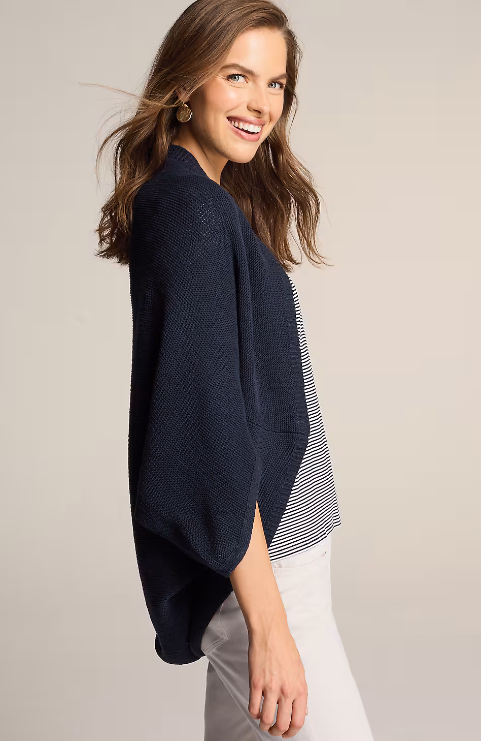 Soft Open-Knit Shrug