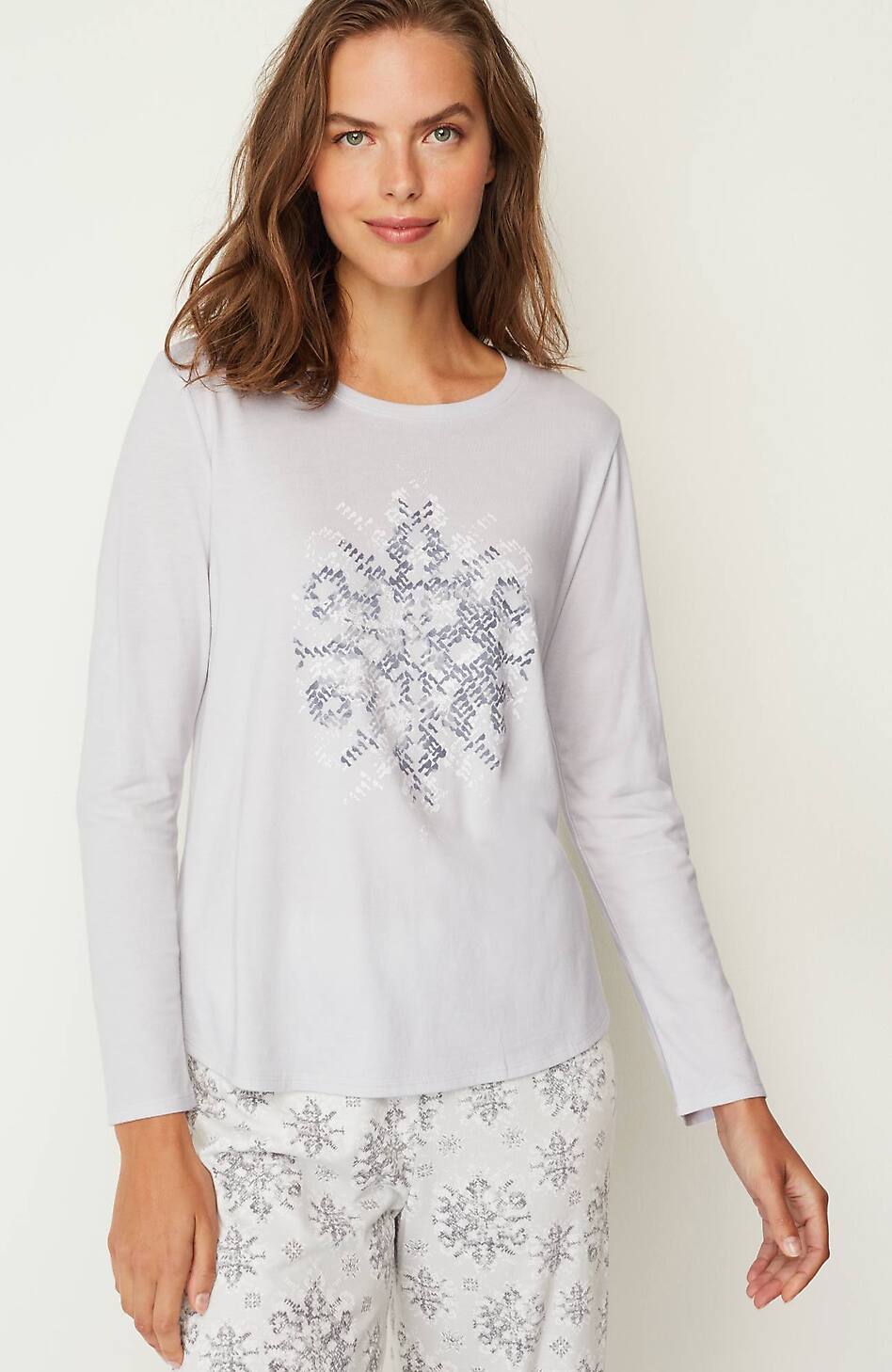 Sleep Ultrasoft Long-Sleeve Top