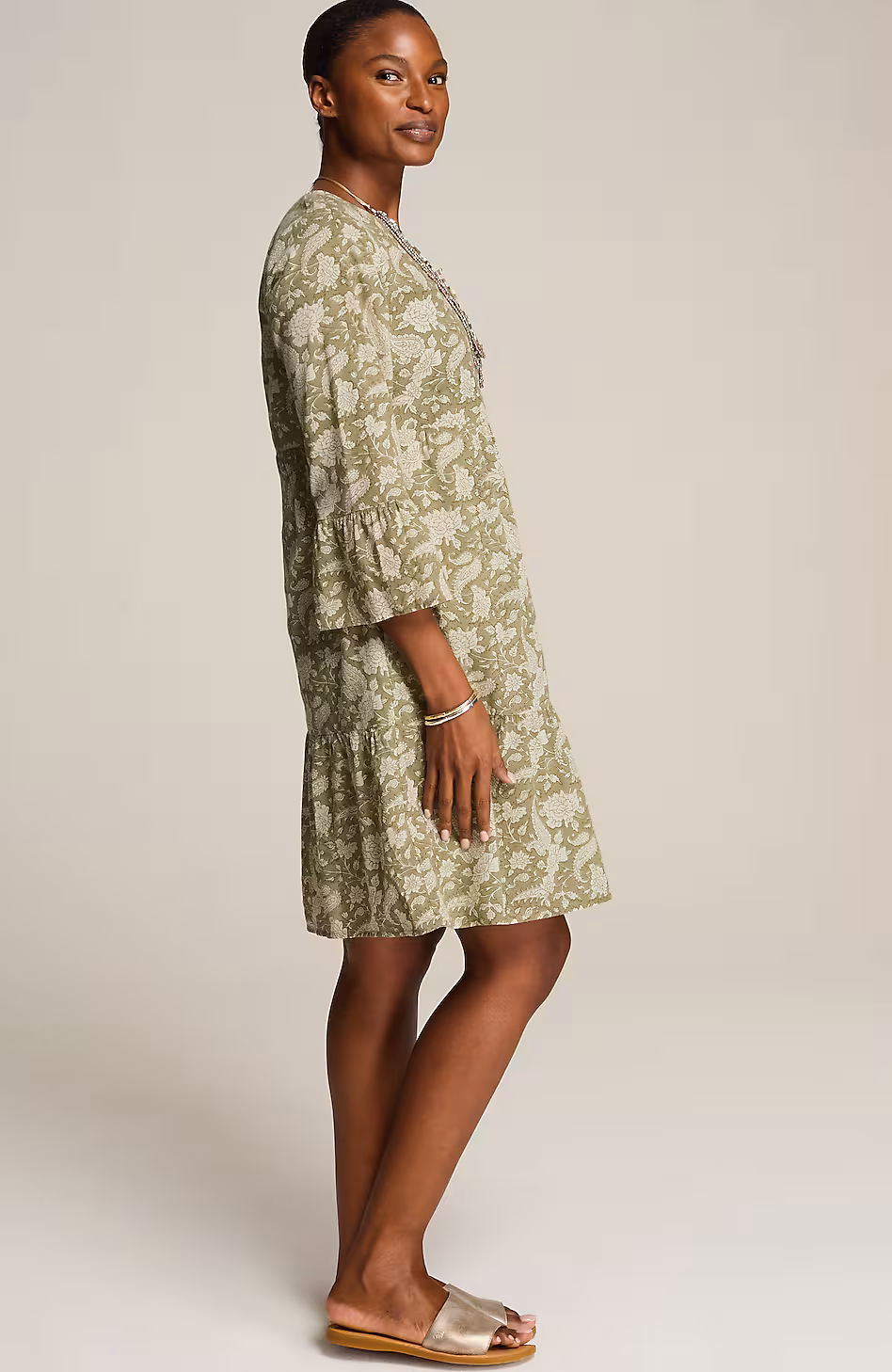 Pure Jill Tiered Dress