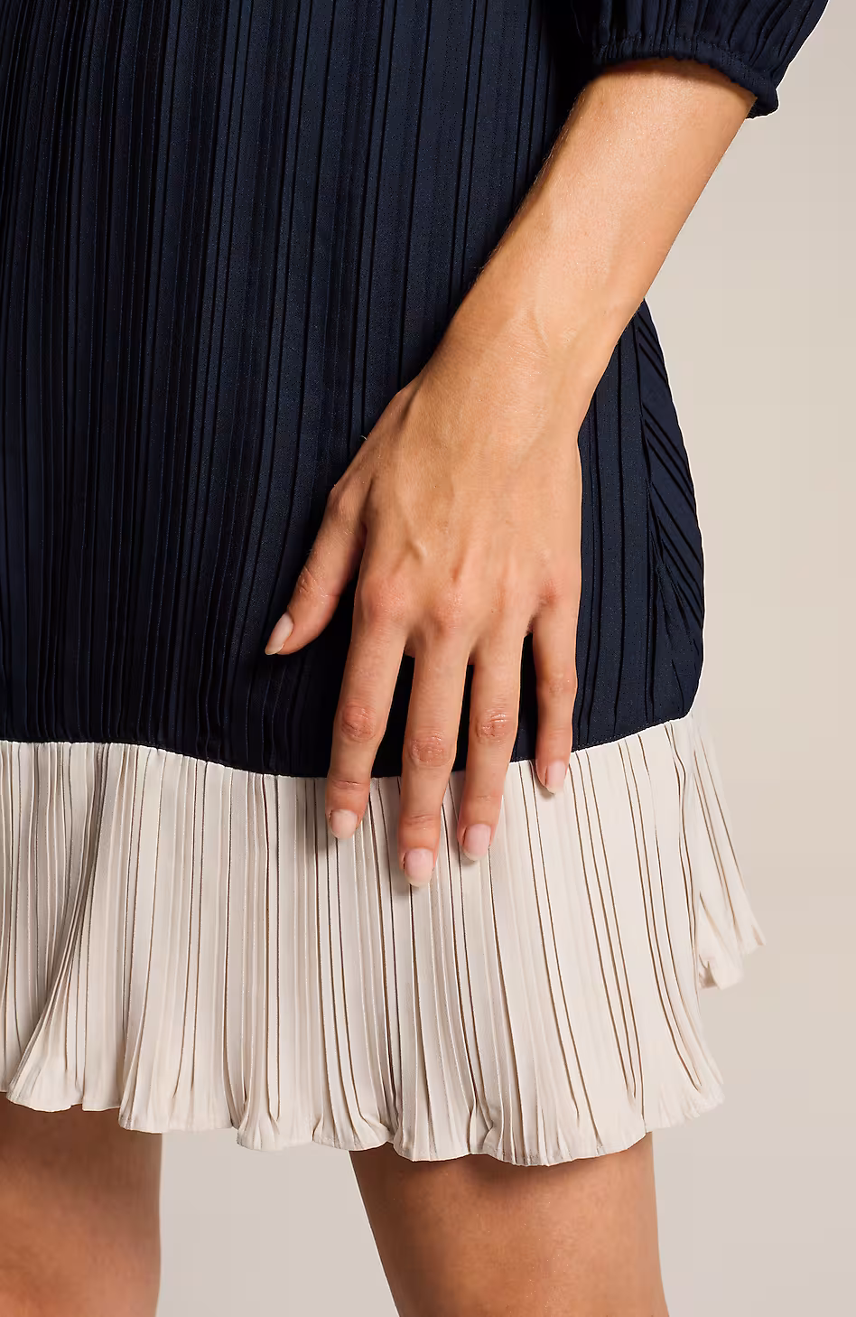 Wearever Plissé A-Line Dress