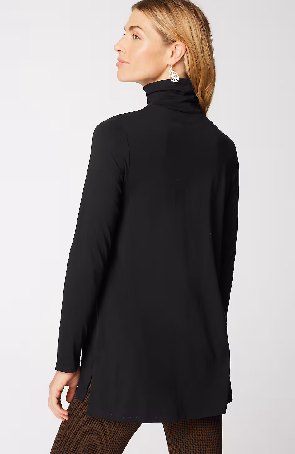 Luxe Supima® Turtleneck Tunic