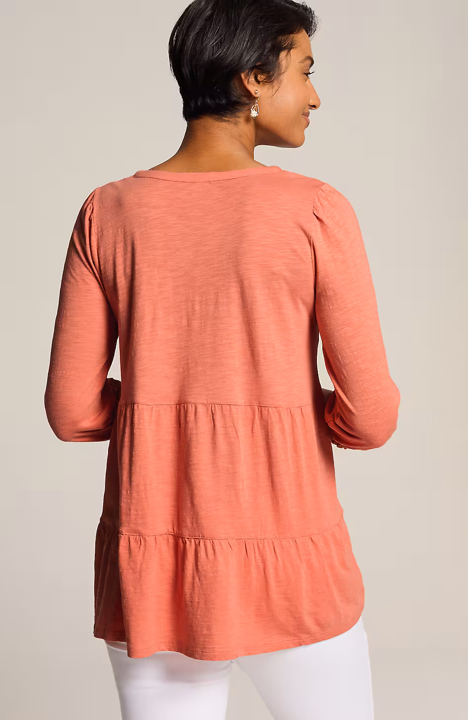 Smocked & Tiered Tunic