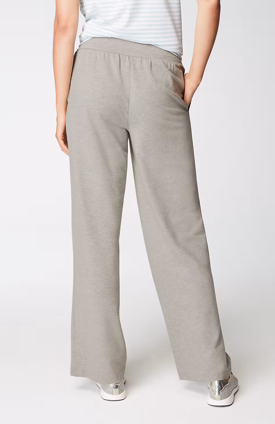 Fit Elevate Terry Wide-Leg Pants