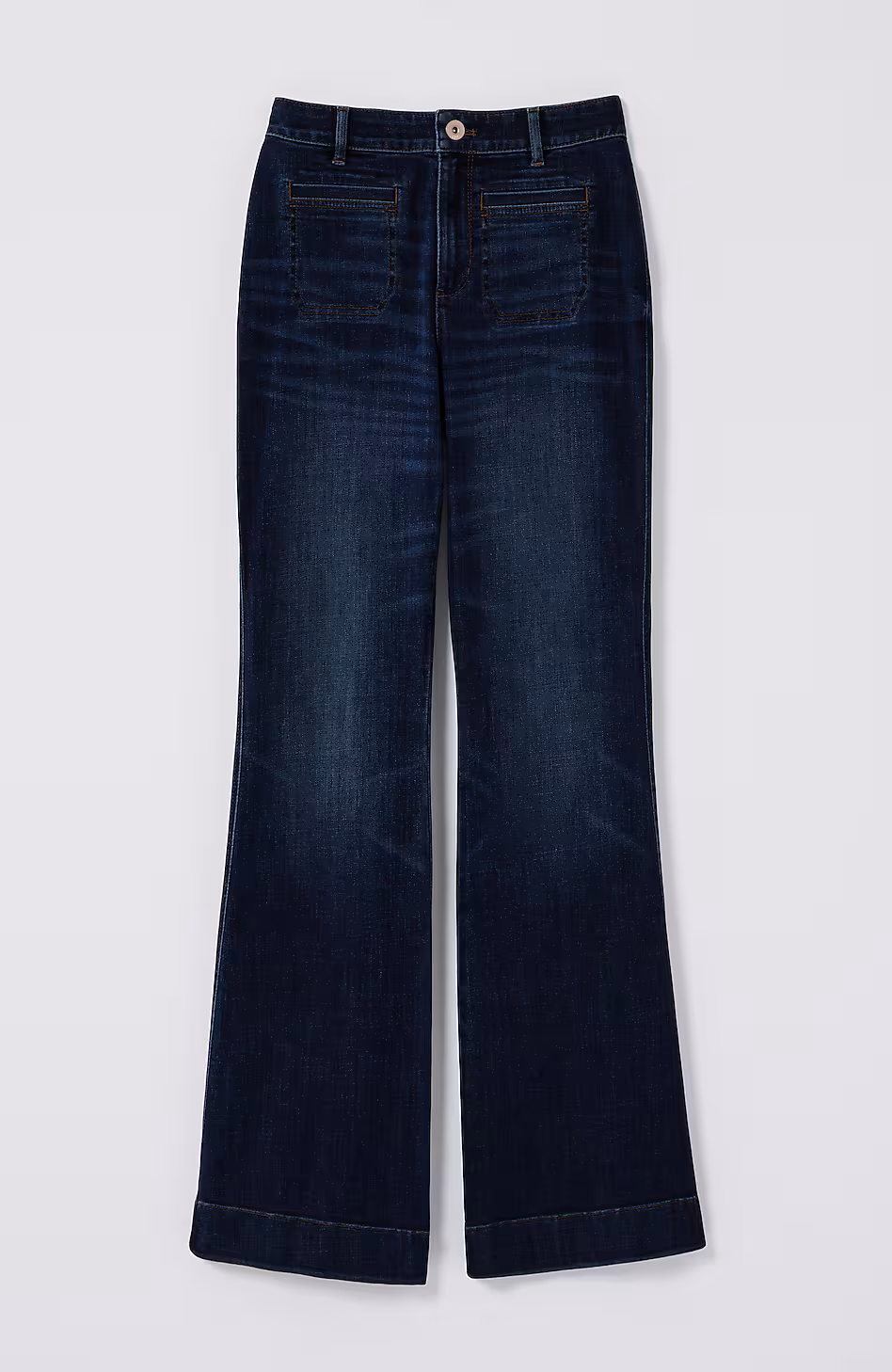 Curvy-Fit Flare Jeans