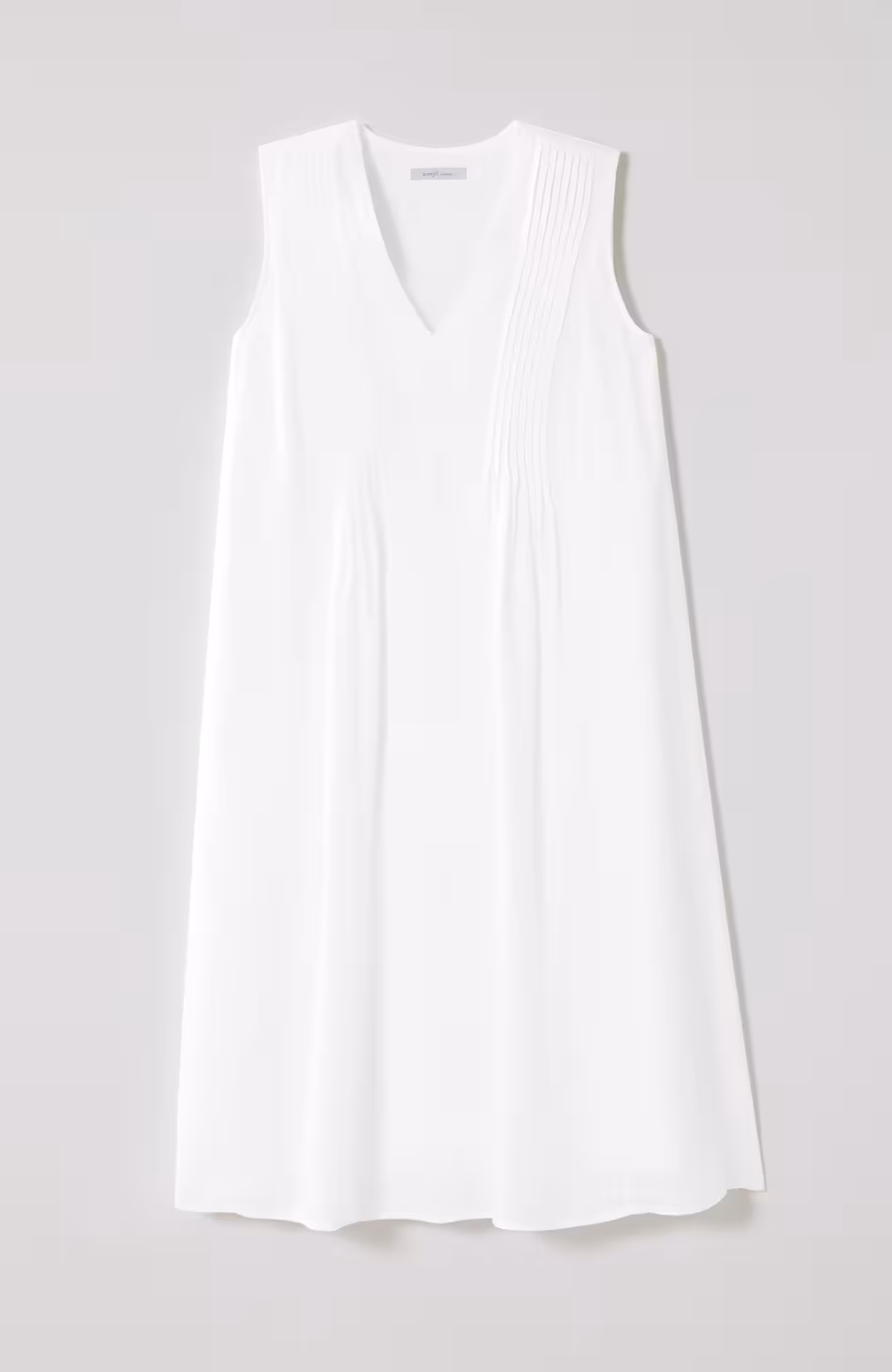 Pure Jill Linen Pintucked Dress