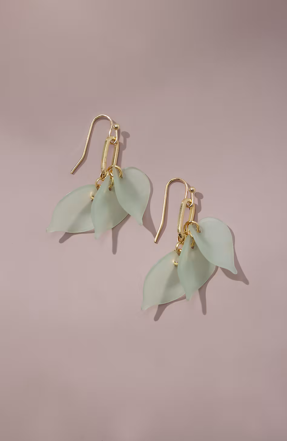 Translucent Petal Earrings