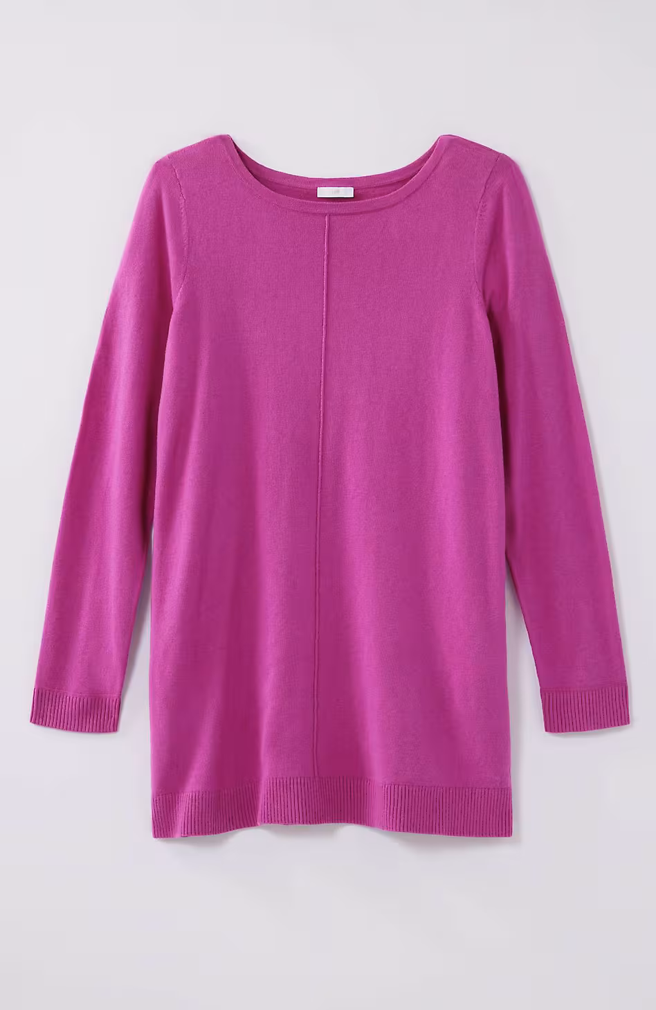 Pintucked Sweater-Tunic