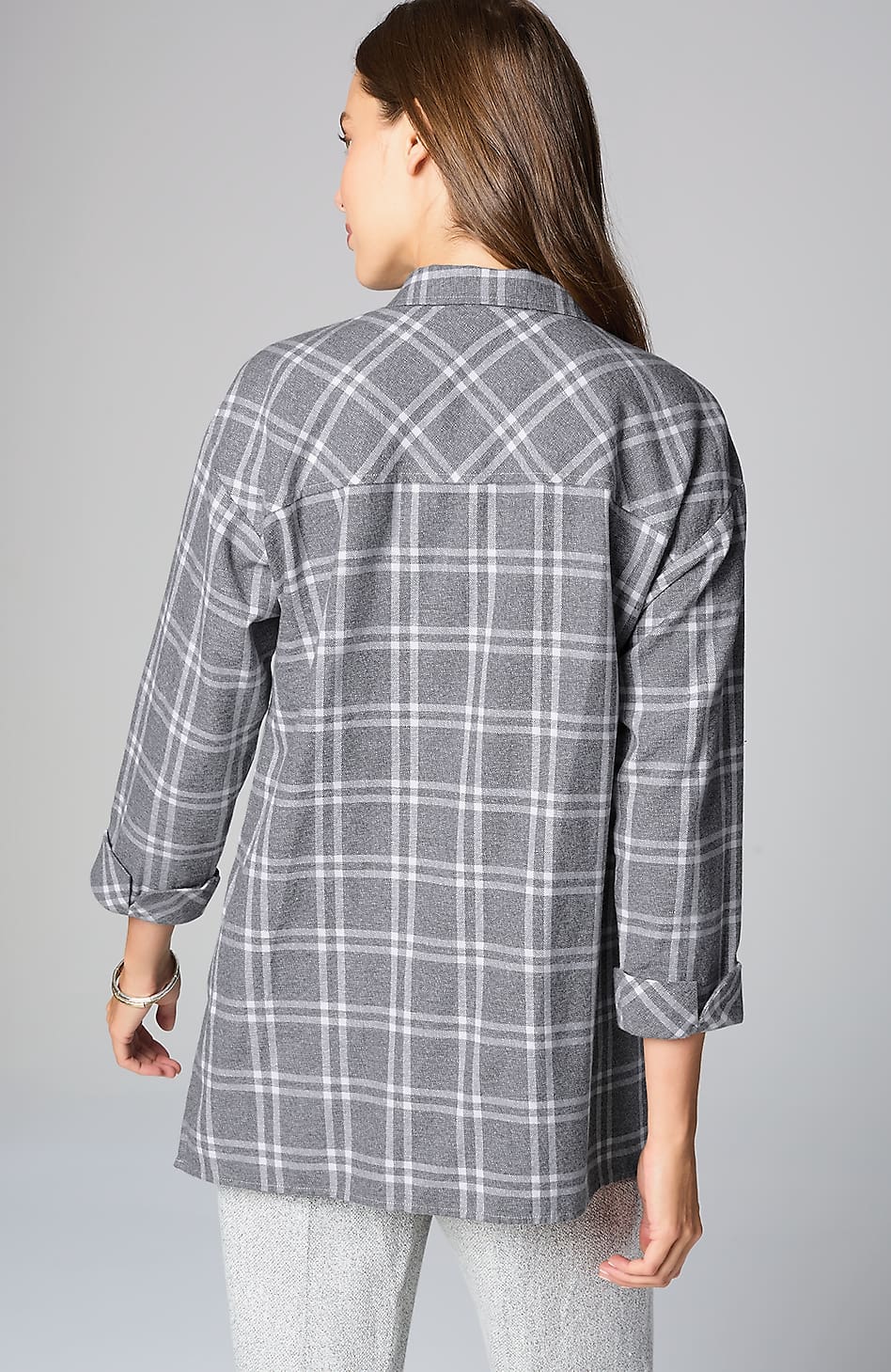 Cozy Plaid Tunic