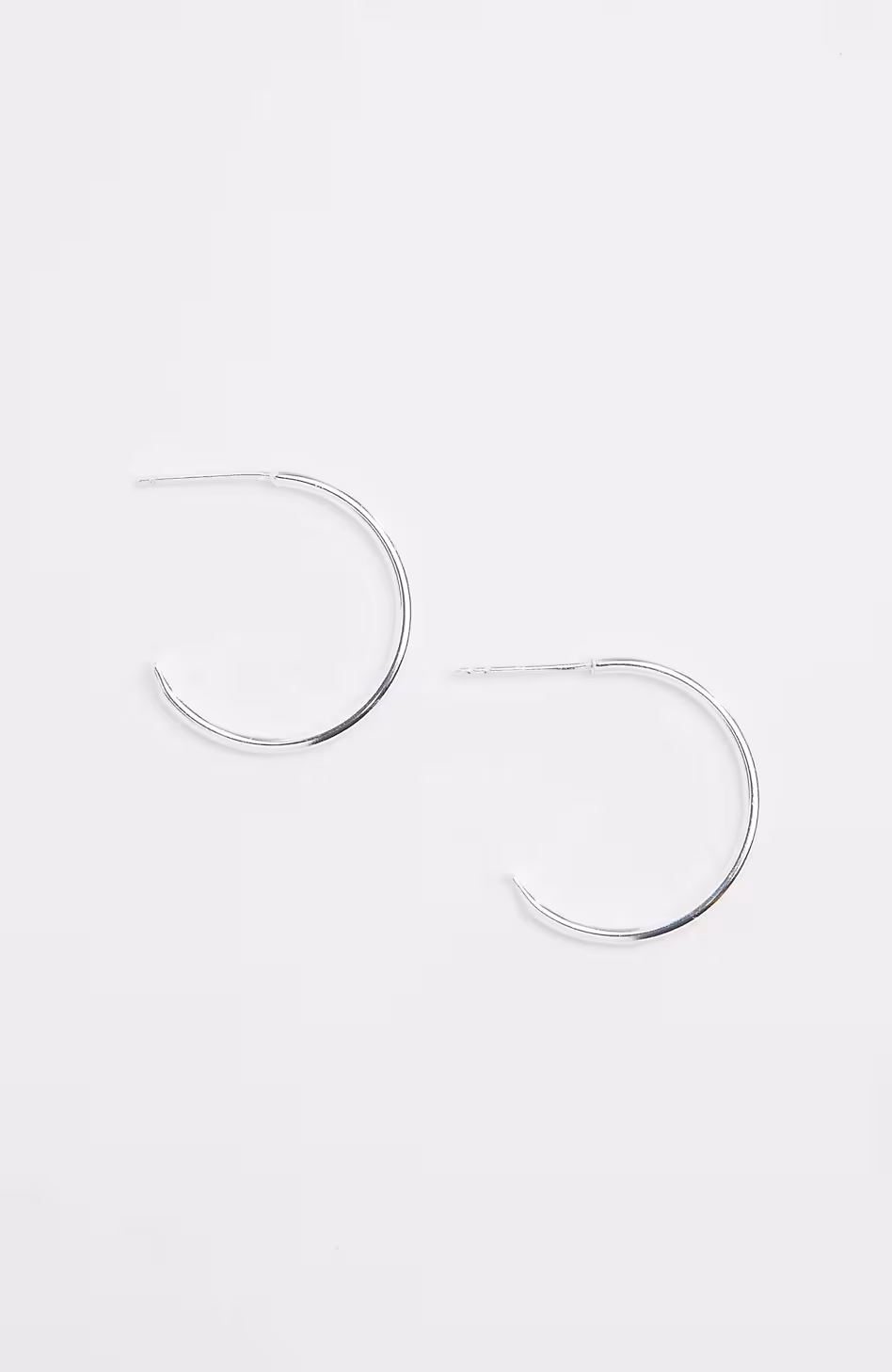 Sterling Silver Hoops