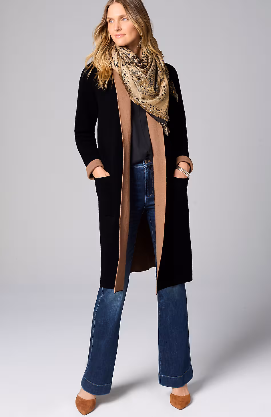 Reversible Majestic Sweater Coat