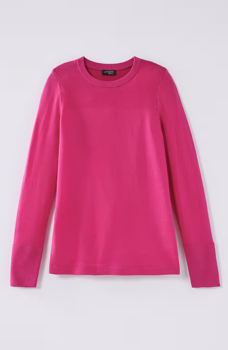 Wearever Textured-Yoke Merino Sweater
