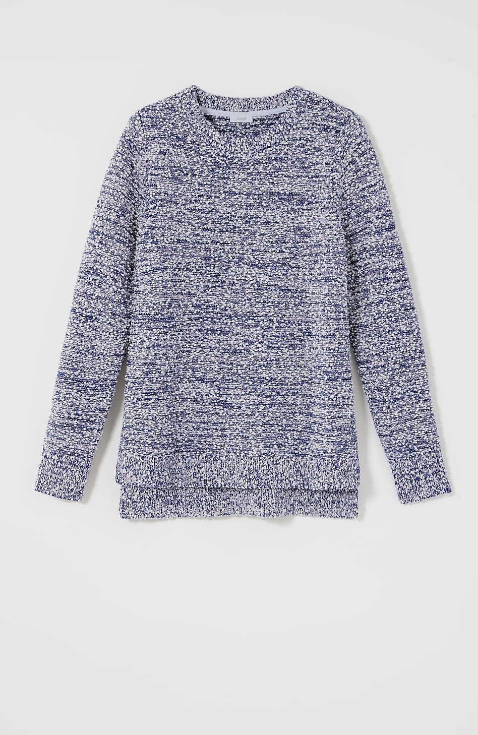 Pure Jill Mixed-Yarn Pullover Sweater