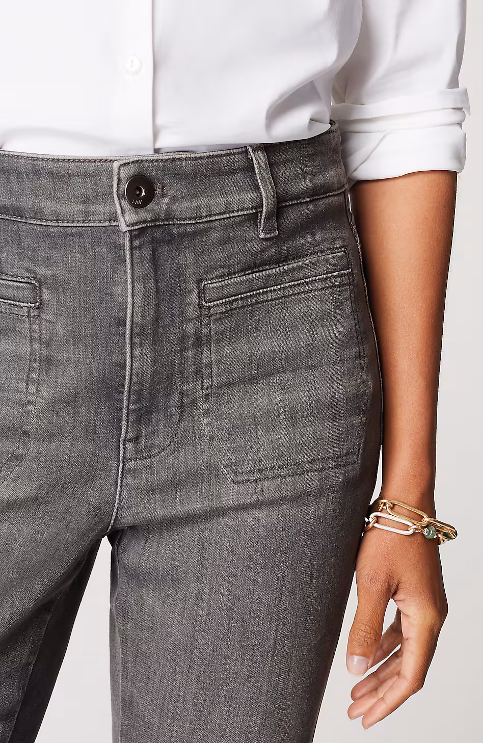 High-Rise Flare Jeans