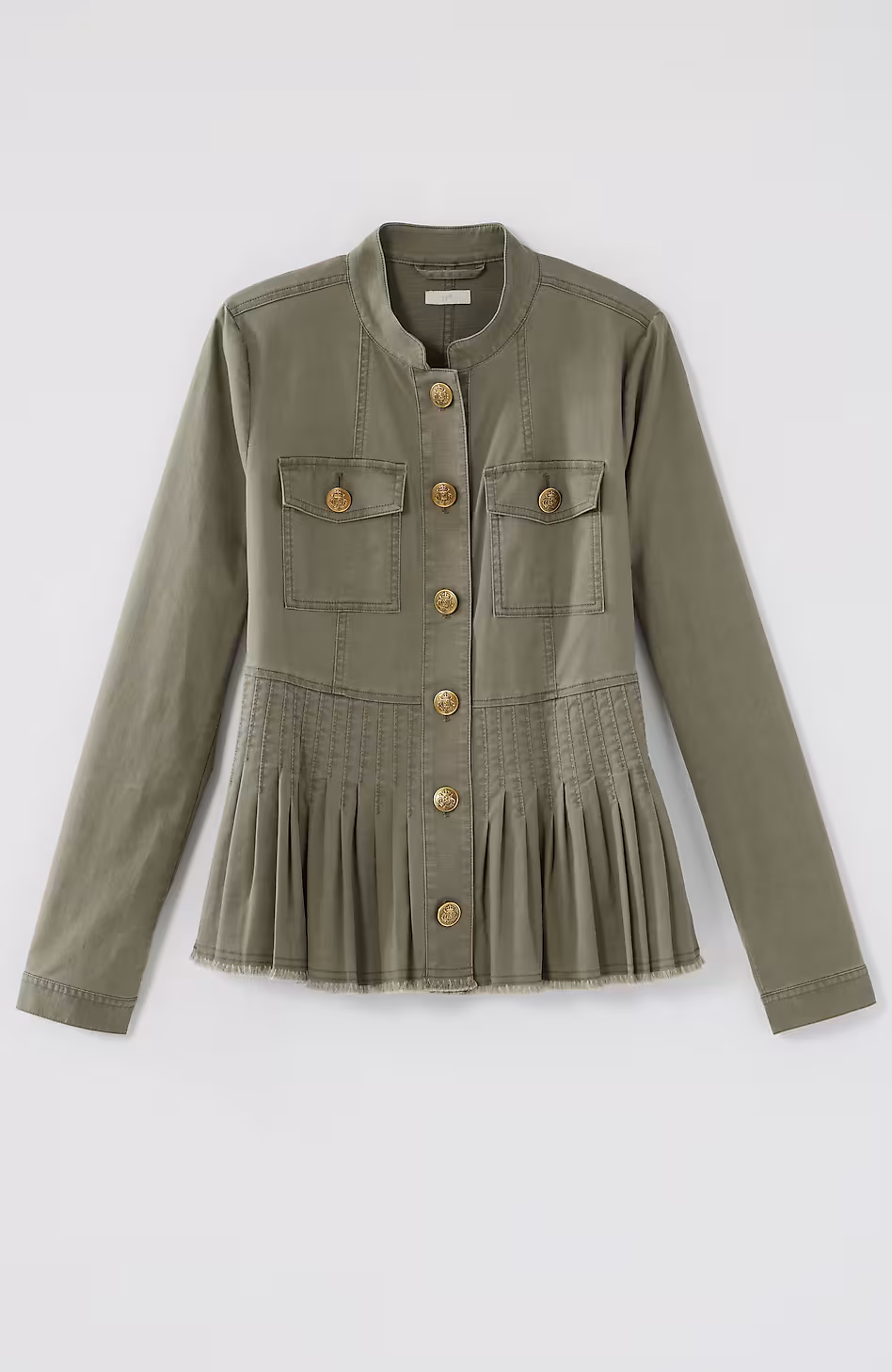 Military Peplum Jacket