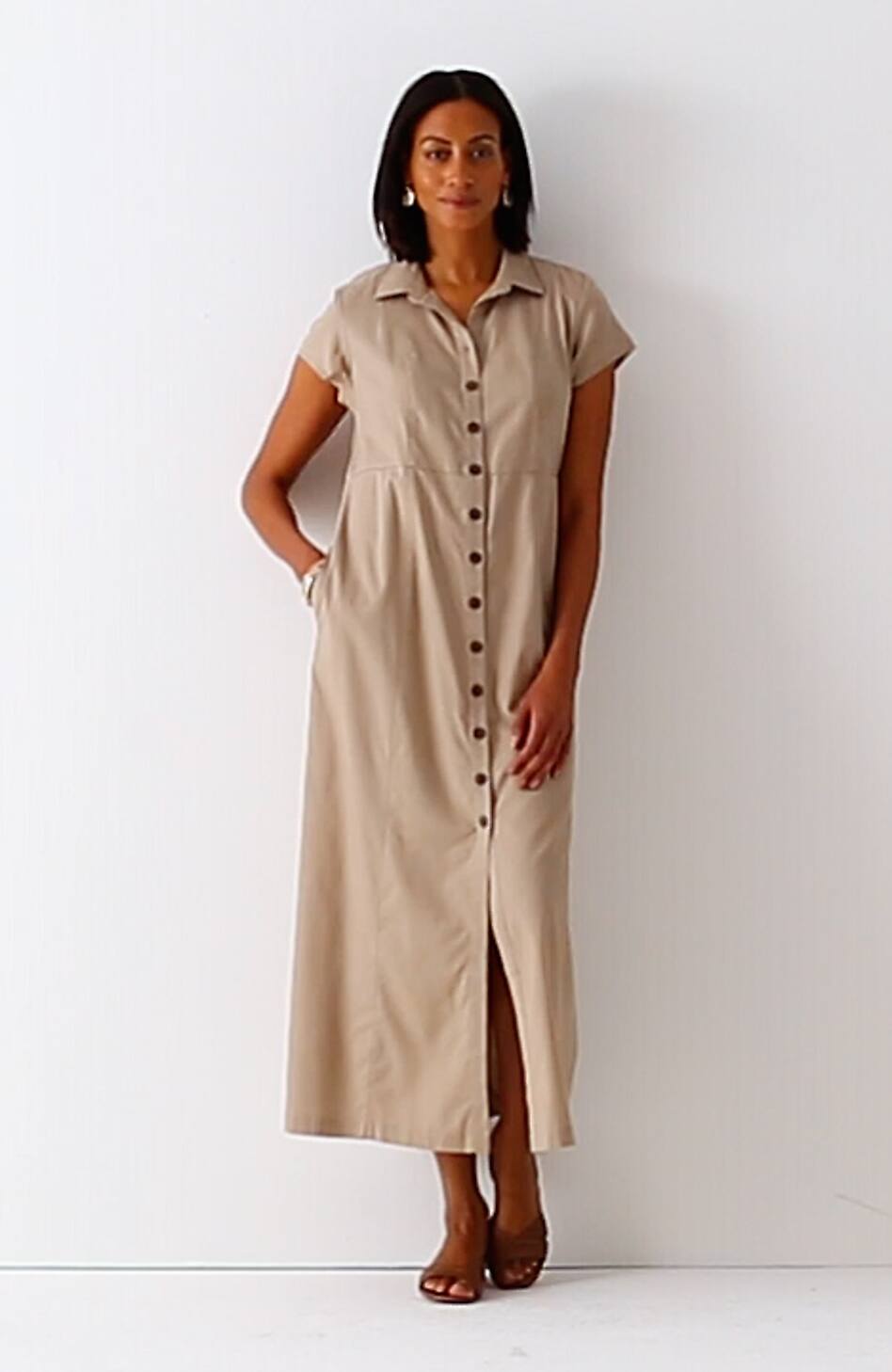 Savanna Maxi Shirtdress