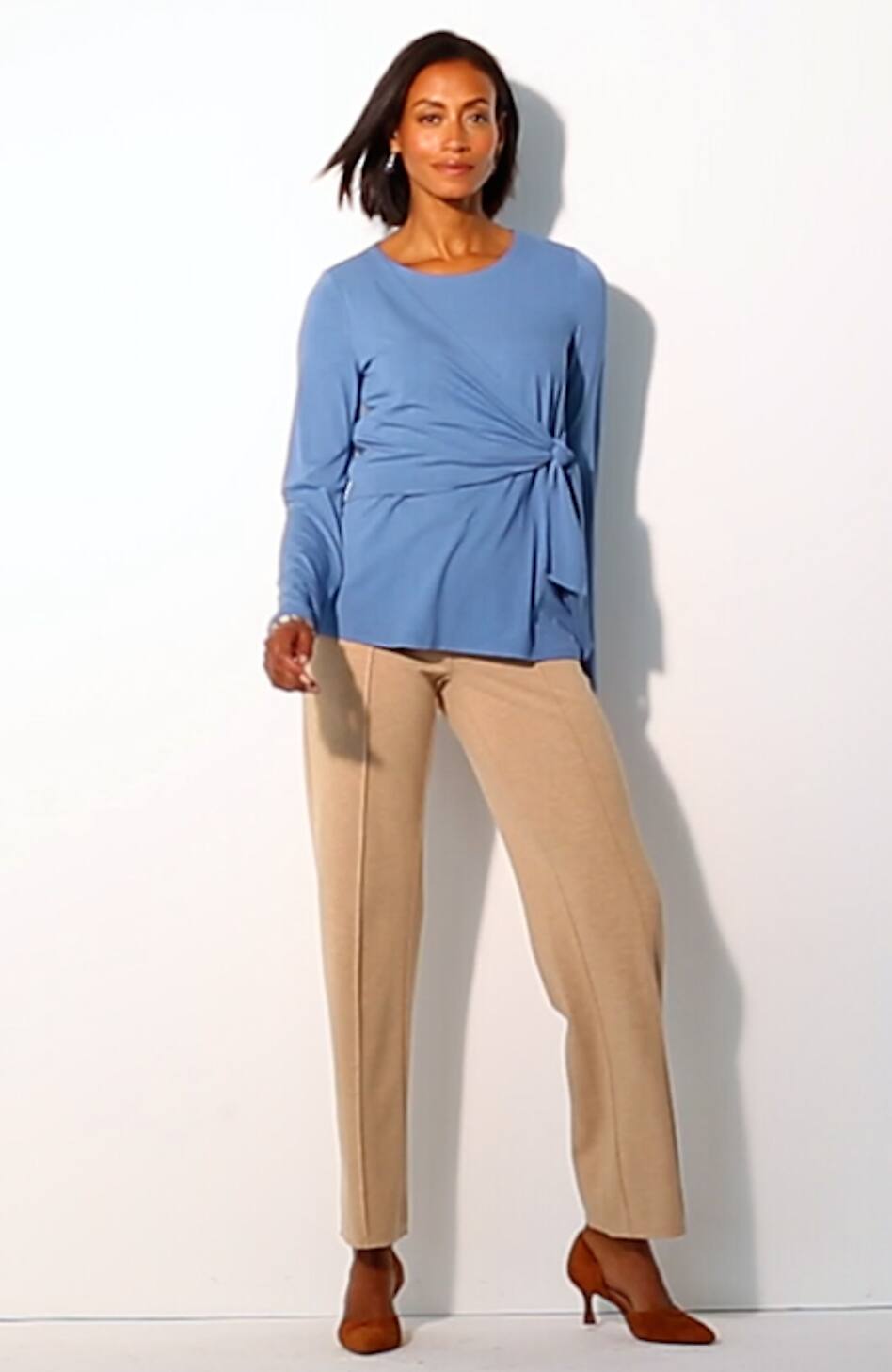 Wearever Tie-Waist Top