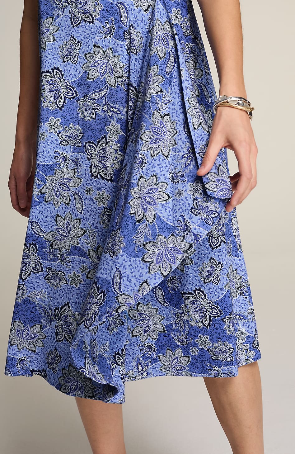 Wearever Draped A-Line Dress