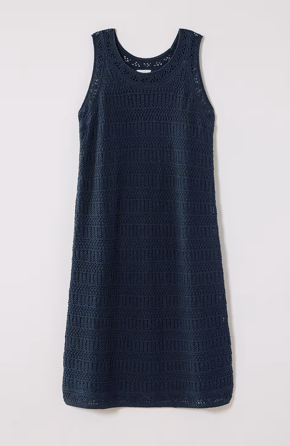 Crochet-Textured Dress