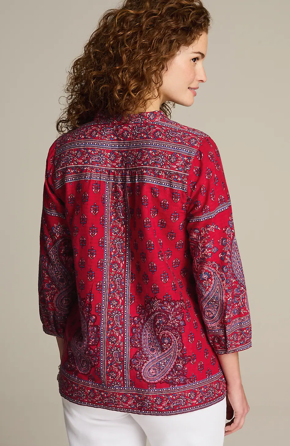 Free-Spirit Paisley Popover