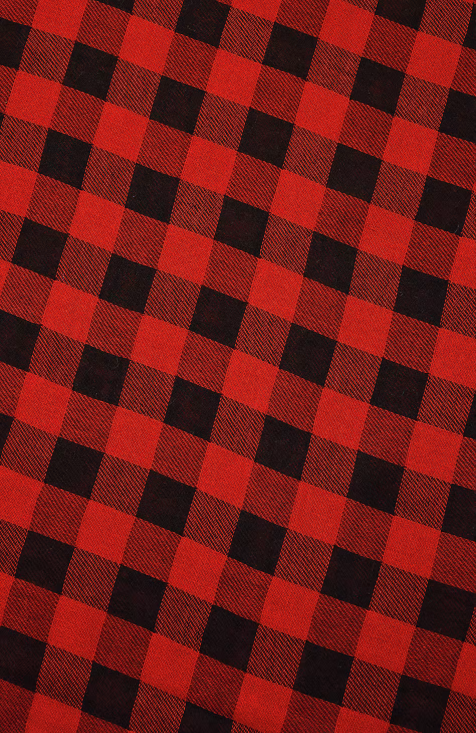 Double-Faced Plaid Scarf