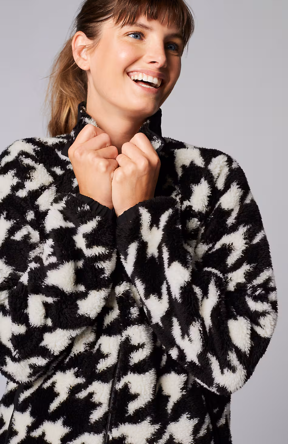 Fit Plush Sherpa Jacket